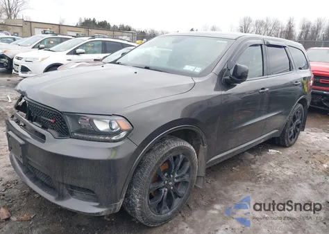 2019 Dodge Durango Gt Awd z USA, uszkodzony, nr VIN 1C4RDJDG7KC771369